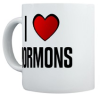 I &hearts; Mormons mug